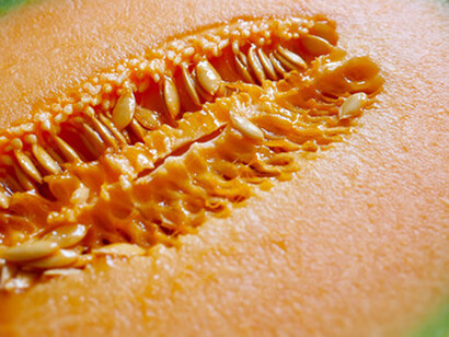 Tagliare il melone a dadini