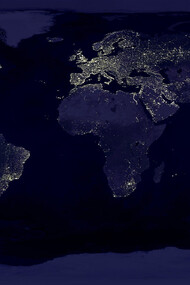 Luzes acesas mostram quantidade de dispositivos eletrônicos conectados à internet
