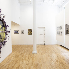 Artists on antisemitism, exhibition view. Courtesy of 81 Leonard Gallery 