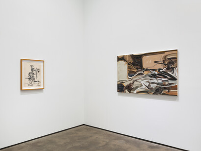 Luke Agada, When the center holds, exhibition view. Courtesy of Sean Kelly