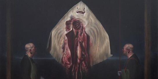 Ken Currie, Tragic Form (Skate