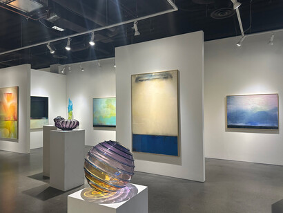 Installation view, Danny Perkins and Richard Royal, Parallel, 2024. Courtesy of Patricia Rovzar Gallery