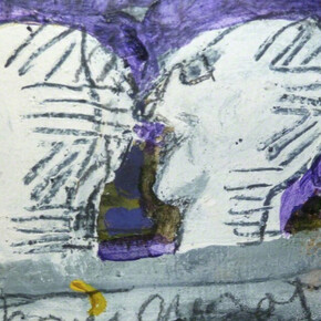 Titans Within The Rough. Courtesy of Denise Bibro Fine Art