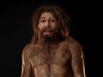 El hombre primitivo: el humano puede modificar la materia natural en base al diseño que existe en su mente