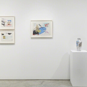 George Schneeman, Exhibition view. Courtesy of Pavel Zoubok Gallery