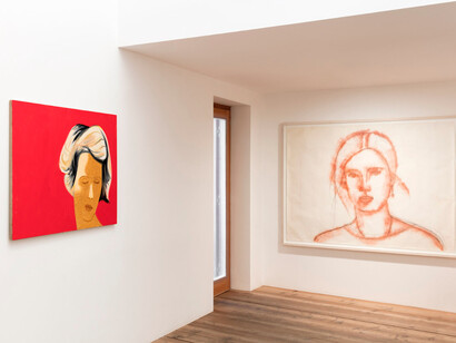 Alex Katz. Courtesy of Galleria Monica De Cardenas