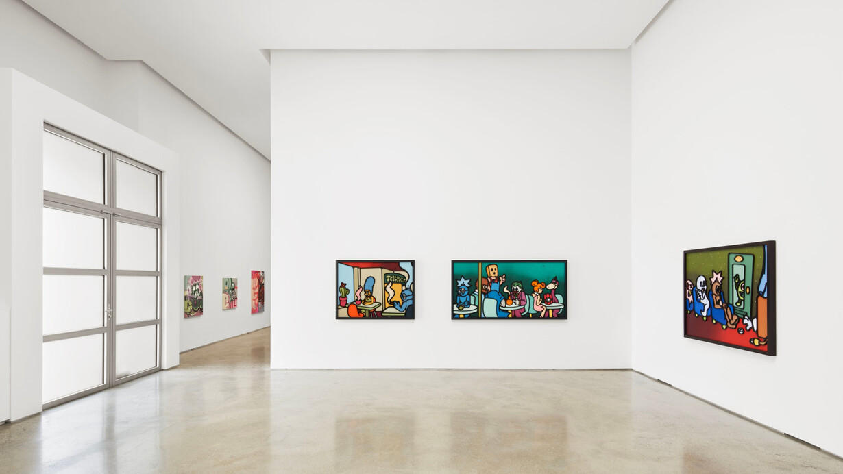 Lazy, exhibition view. Courtesy of PKM Gallery 