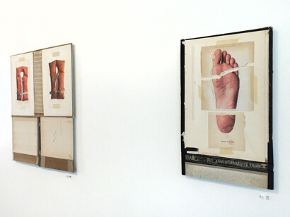 Aida Gamez and Daniel McClain, Exhibiition view. Courtesy of Transmission Gallery