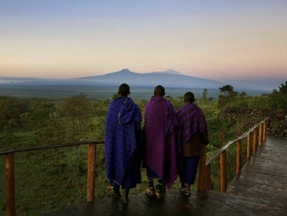 Local people of Campi Ya Kanzi