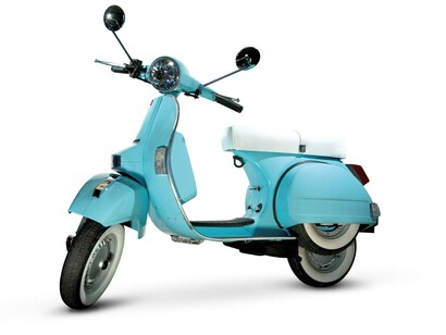 Vespa celeste