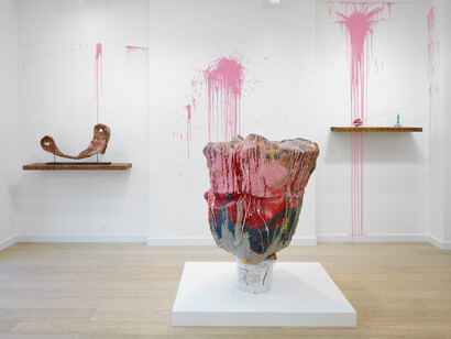 Franz West. Courtesy of Omer Tiroche Gallery 