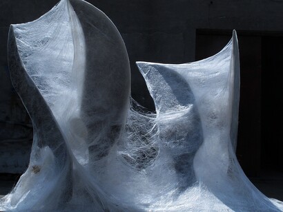 Liang Shaoji, detail of Moon Garden, 2015.
Courtesy Liang Shaoji and ShanghART
Gallery