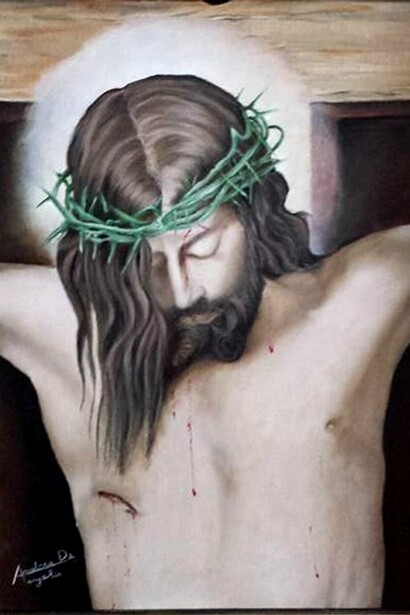 Particolare del Cristo crocefisso