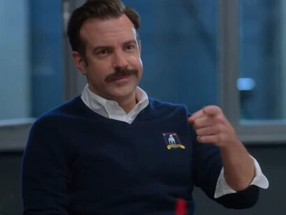 The series follows "Ted Lasso", an American college football coach who is hired to coach an English soccer team