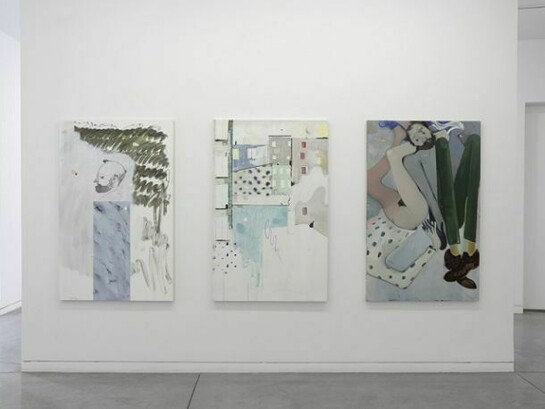 Sanya Kantarovsky, Monday's Dirty Light, Installation view