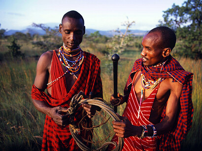 The Maasai community