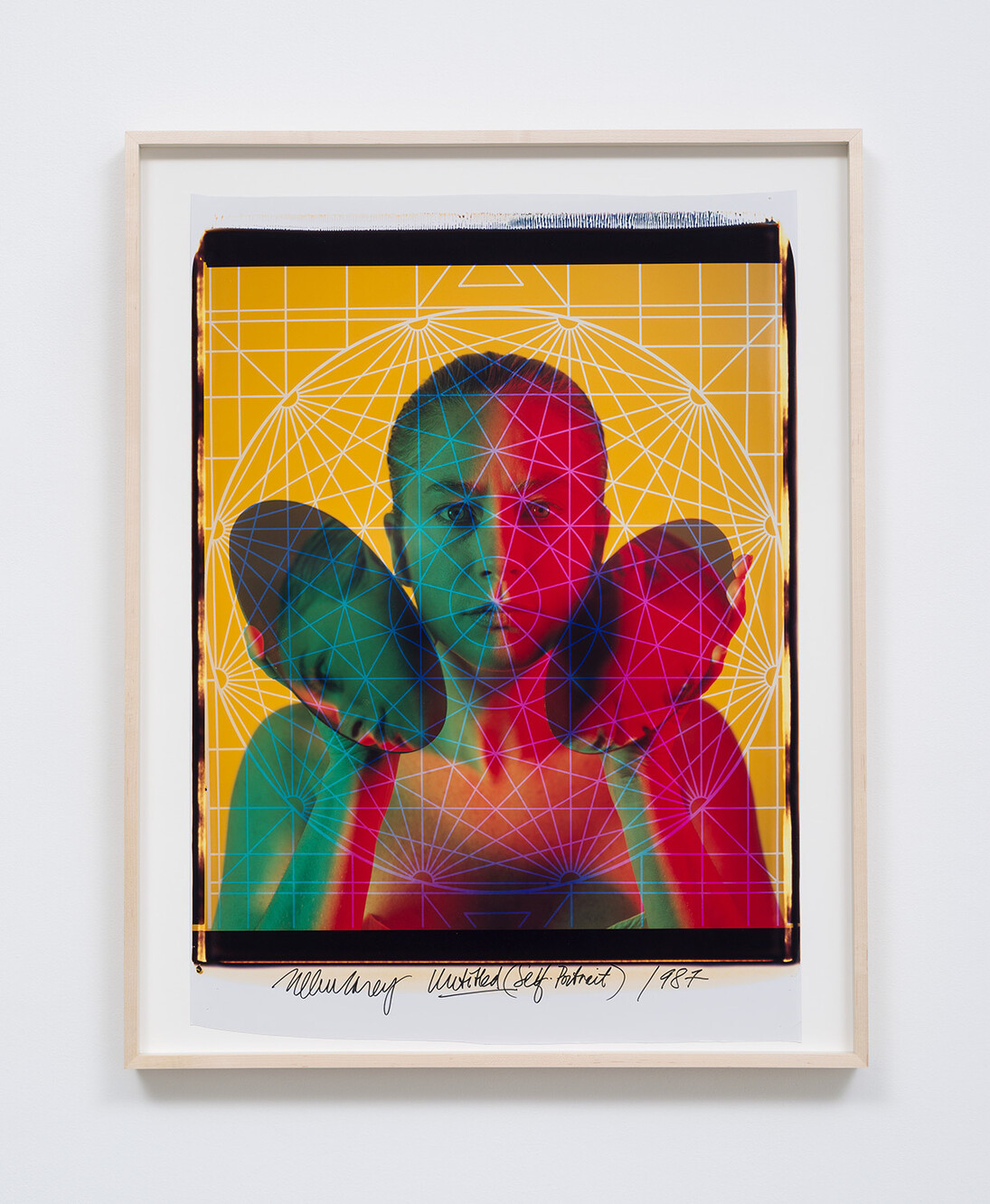 Ellen Carey
Self-Portrait, 1987
unique Polaroid 20 x 24
© Ellen Carey, Courtesy M+B Gallery, Los Angeles