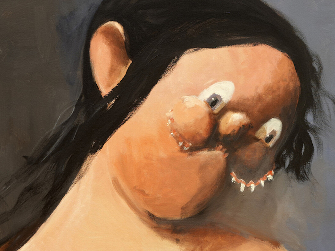 George Condo. Confrontation. Courtesy of Museum Berggruen