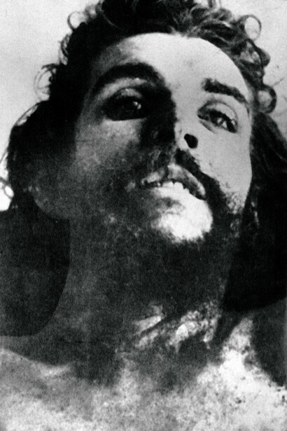 Le visage du Che mort
