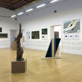Exhibition from the collections (...), exhibition view. Courtesy of Moderna galerija