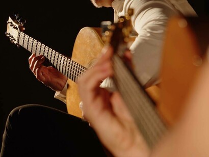 I chitarristi Enrico Gosmar e Luca Allievi