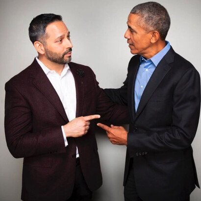 Richard Dolan and Barack Obama 