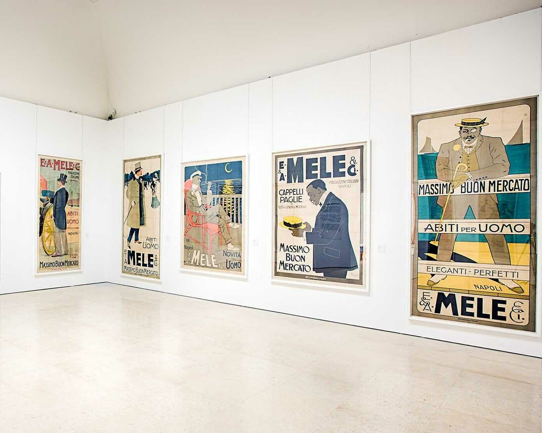 Manifesti Mele, Exhibition view. Courtesy of Museo di Capodimonte