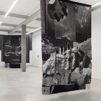 Amélie Bouvier, exhibition view of "Stars, don't fail me now!", Harlan Levey Projects, Brussels, 2025. Photo credit: Shivadas. Courtesy of the artist and Harlan Levey Projects