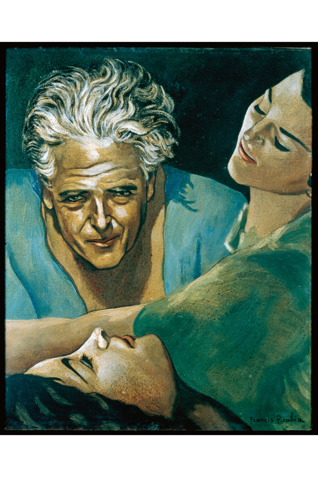 Francis Picabia Autoportrait, ca. 1940-42 Oil on cardboard Lucien Bilinelli Collection, Brussels / Milan © 2014 Artists Rights Society (ARS), New York / ADAGP, Paris 