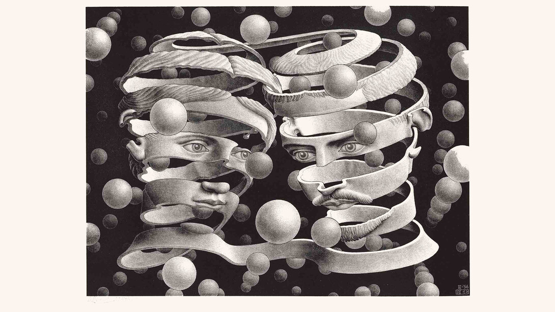 Maurits Cornelis Escher, Vincolo d'unione, 1956