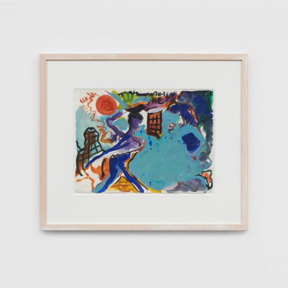 René Daniëls, Works on paper. Courtesy of Modern Art Gallery