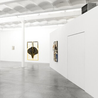 Indrikis Gelzis, What stays when the shape leaves knot, exhibition view. Courtesy of Tatjana Pieters