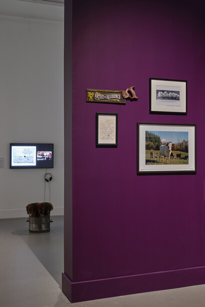 Various artists, Economies of deferral, exhibition view. Courtesy of Govett-Brewster Gallery