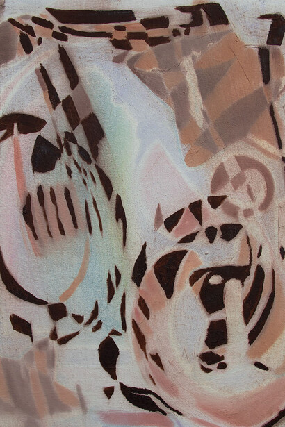 MC Sparks, Studio landscape (detail), 2026. Courtesy of March Gallery