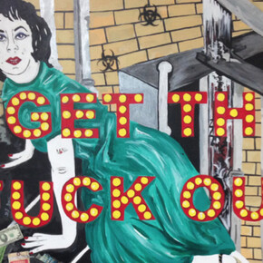 Kathe Burkhart. Courtesy of Mary Boone Gallery 