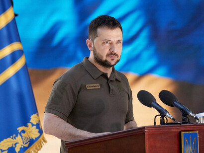 Volodímir Zelenski, presidente de Ucrania