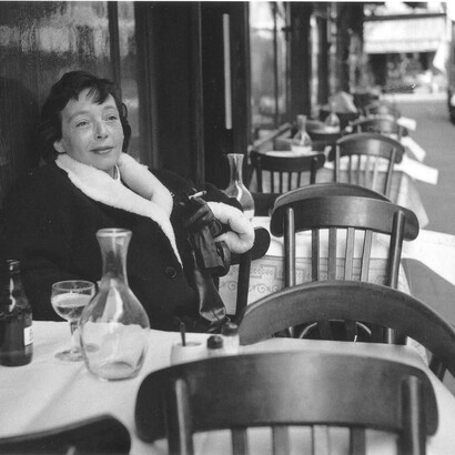  Marguerite Duras, Rue Saint Benoit © Atelier Robert Doisneau 
