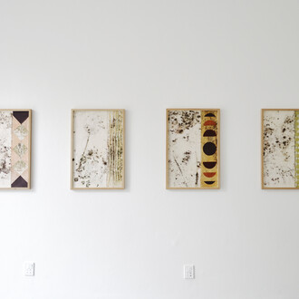 Anna Bak | Through the impact of time my scars will show, 2020. Installation view, Marie Kirkegaard Gallery-kopi