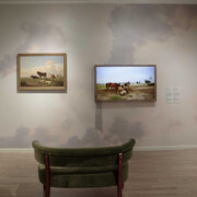 Risham Syed, Destiny fractured, exhibition view. Courtesy of the Newark Museum of Art