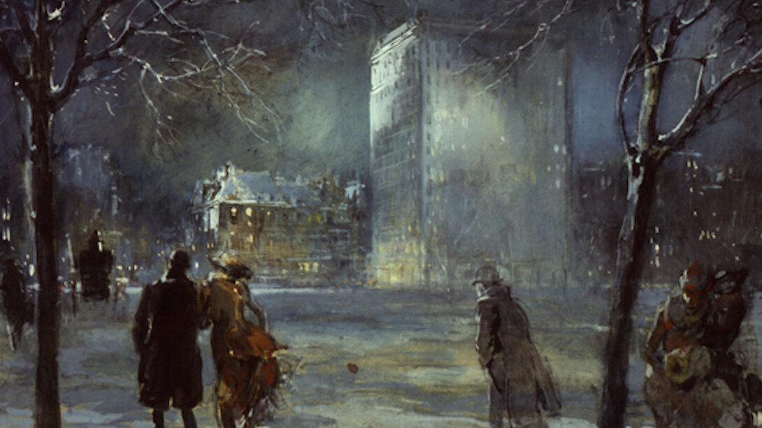 Reflections on Modern America. Courtesy of Yale University Art Gallery