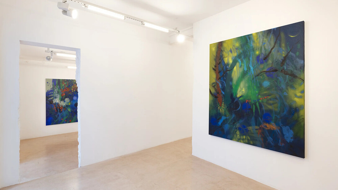 Carlos Jacanamijoy, Ambi yaku, exhibition view. Courtesy of A Gentil Carioca Gallery