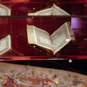 Coins and Manuscripts. Courtesy of Blackburn Museum