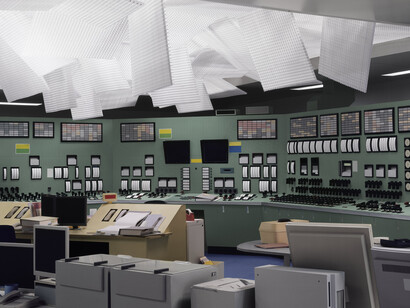 Thomas Demand, Kontrollraum / Control room (detail), 2011. Courtesy of the artist and Matthew Marks Gallery / Sprüth Magers / Esther Schipper, Berlin / Taka Ishii Gallery © Thomas Demand, VG Bild-Kunst, Bonn