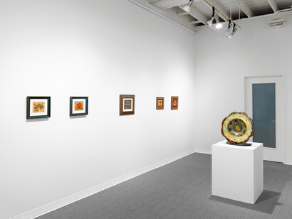 René Rickabaugh, recent work, exhibition view. Courtesy of Russo Lee Gallery