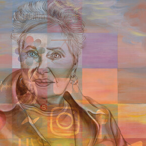 Nicolette Spear, Dopamine, sunset (Dianne) (detail), 2025. Courtesy of Von Lintel Gallery