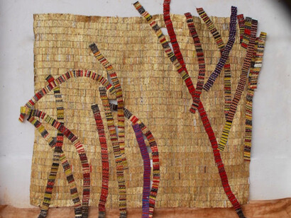 El Anatsui, Exhibition view. Courtesy of Prince Claus Fund