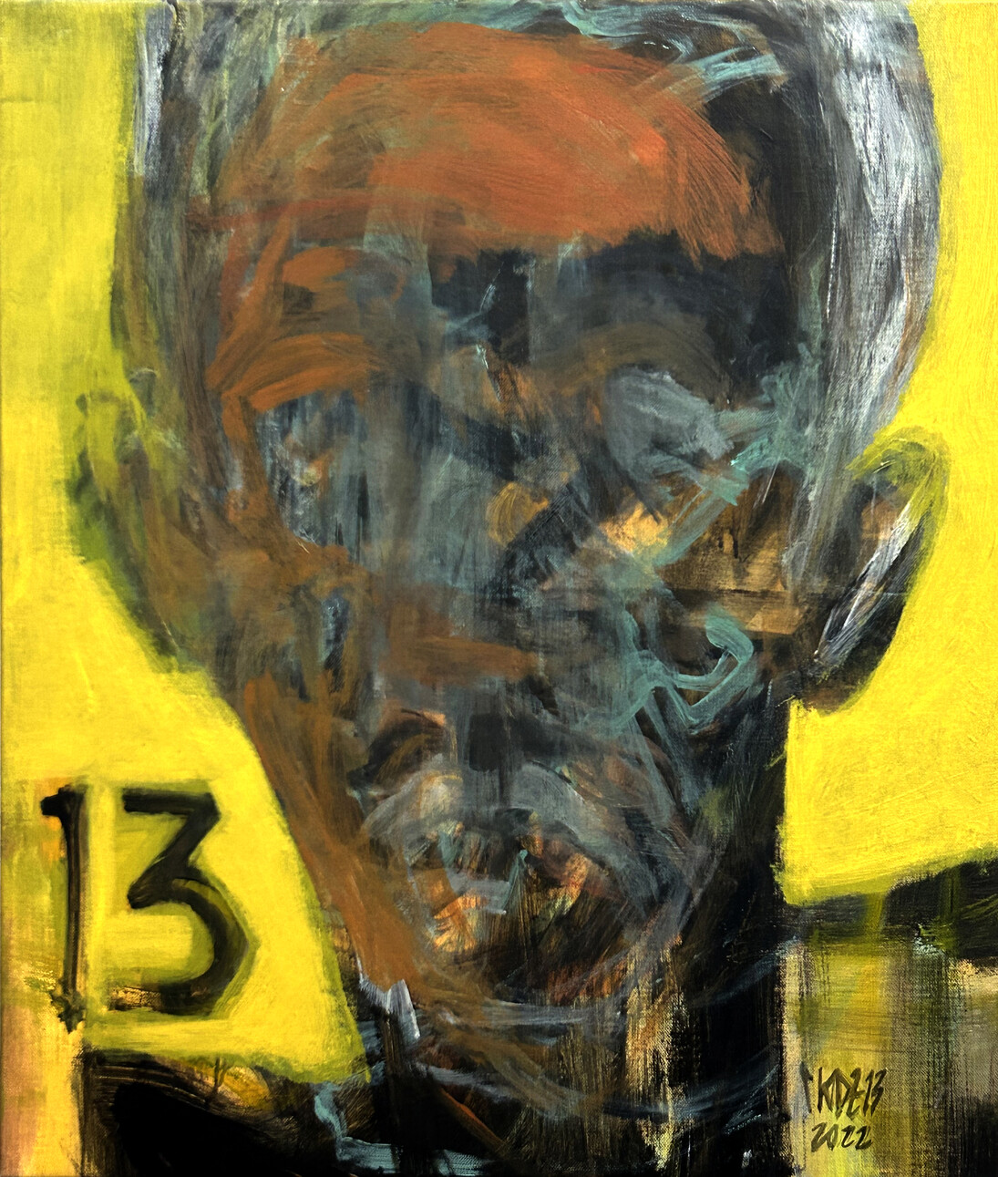 Kristian David, The young man 13, 2022. Courtesy of Kristian David