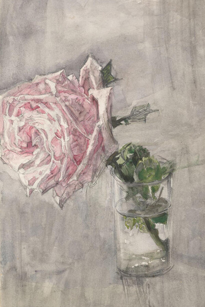 M.A. Vrubel, Rose, 1904. Courtesy of New Tretyakov Gallery