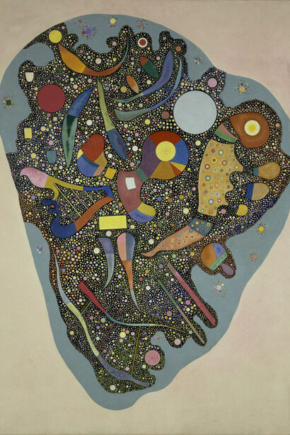 Vassily Kandinsky, Entassement réglé, 1938. Courtesy of Centre Pompidou Málaga