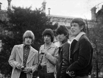I Rolling Stones con il fondatore Brian Jones